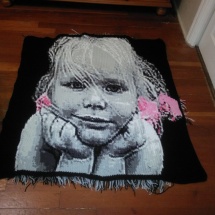 customer-crochet-art robins grand daughter