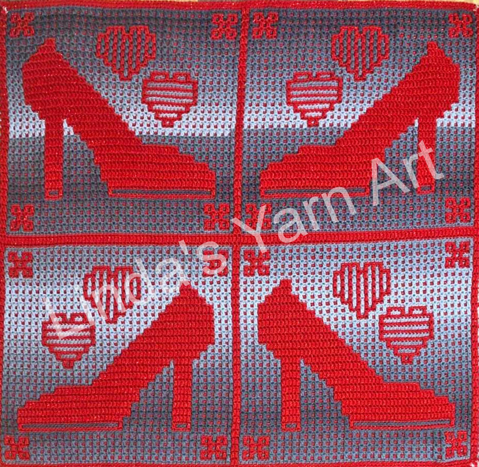 crochet louis vuitton cross stitch pattern