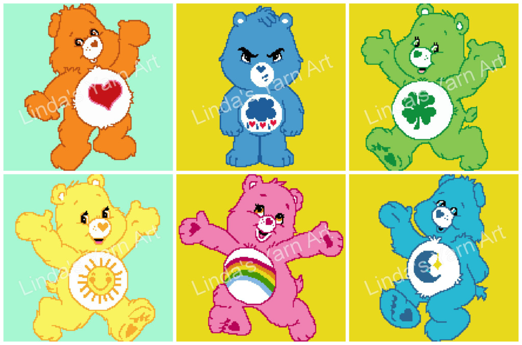 6 care bears